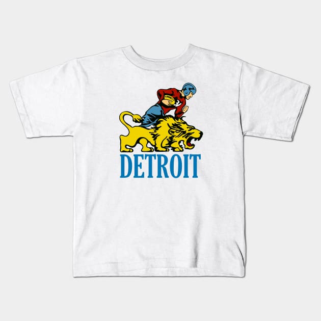 Detroit Lions 1934 1945 Detroit Lions Kids T Shirt TeePublic